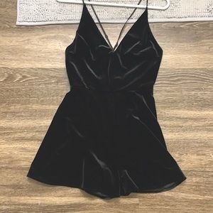 Velvety Night Out Romper